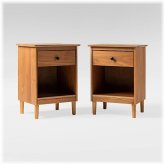 Stiva Classic Mid-Century Modern Nightstands