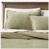 Green Velvet Dream Comforter & Sham Set