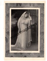 Theater Treasure: 1914 Johanna Gadski as Isolde Original Print