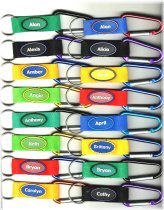 Colorful Carabiner Keychain