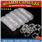 Silver Eagle Coin Capsules