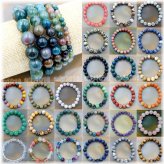 Gemstone Stretch Bracelets