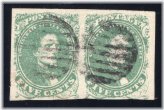 CSA Jefferson Davis Pair - Used - SC# 1