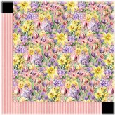 Floral Elegance 12x12 Crafting Paper