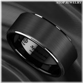 Midnight Horizon Tungsten Ring