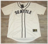 Seattle Steelheads #44 Vintage Style Baseball Jersey