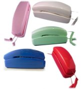 Golden Eagle Trimline Retro Desk Telephone