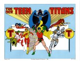 Teen Titans Team Print