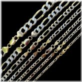 Figaro Diamond Cut Chain