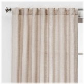 Linen Light Filtering Window Curtain Panel