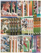 Chiefs and Mountaineers Football Card Collection by Dino Hackett