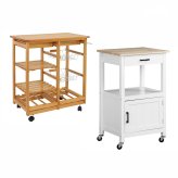 Swivelwood Kitchen Cart