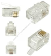 Crimp End Handset Cable Set - Pack of 10