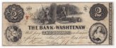 Ann Arbor Bank $2 Obsolete Note - 1854 Series