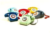 Vintage Push Button Telephone