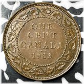 1913 Canada Large Cent Lot#D8369