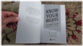 Angelina Jolie Autographed 'Know Your Rights' Paperback Book