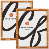 Tropical Bamboo Gold Picture Frames