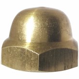 Everlast Brass Hex Cap Nuts