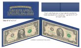 Blue Currency Folio Set (Set of 3)