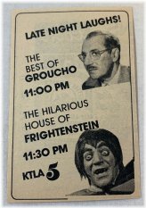 Classic TV Treasures: Groucho Marx & House of Frightenstein
