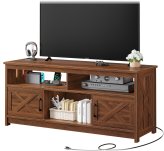 Rustic Oak Media Console