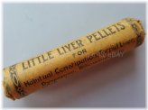 Vintage Quack Medicine Vial with Liver Pellets