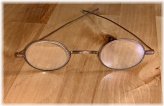 Vintage Wire Rim Oval Reading Glasses