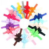 Rainbow Bow Headbands for Babies