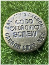 Silver Sage Brothel Token