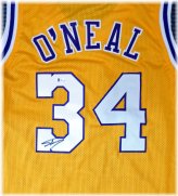 Shaquille O'Neal Autographed Lakers Jersey