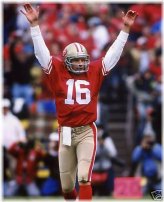Joe Montana San Francisco 49ers Vintage 8x10 Photo #50