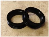 Black Silicone Earlets