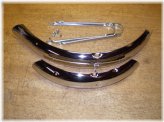 Vintage Chrome Fender Set