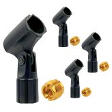 Universal Microphone Clip Holder Set