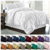 Berlin Pinch Pleat Pintuck Bedding Set by Chezmoi Collection