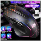 RainbowGlide Wireless Gaming Mouse