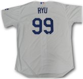Los Angeles Dodgers Hyun-Jin Ryu Team-Issued Jersey