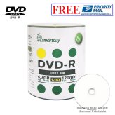 Smartbuy Recordable DVD-R Discs (100-Pack)