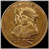 Lewis & Clark Commemorative Gilt Bronze Medal