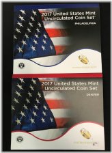 Complete 2017 US Coin Collection with Dual Mint Markings