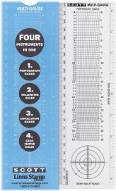 Clear Stamp Measurement Ruler