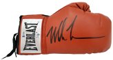 Red Everlast Boxing Glove Signed by Mike Tyson