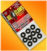 Jel Claws Rear HO 1/64 Slot Car Tires - AFX Super G+ ST-2060