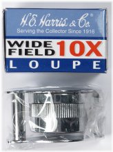 10x Wide Field Collectors Loupe by H.E. Harris & Co