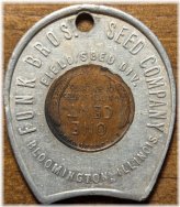 Bloomington Seed Company Centennial Keychain