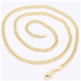 Royal Miami Cuban Link Necklace in 10K Yellow Gold