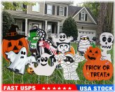 Spooky Yard Sign Set with Stakes