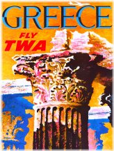 Ruins of the Aegean: Vintage Travel Art Poster Collection