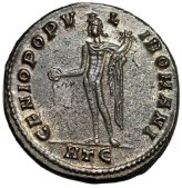 Heraclea Maximian Silvered Follis